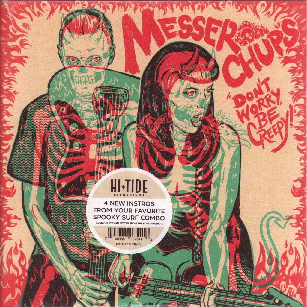 Messer Chups - Don't Worry, Be Creepy - 7 Inch