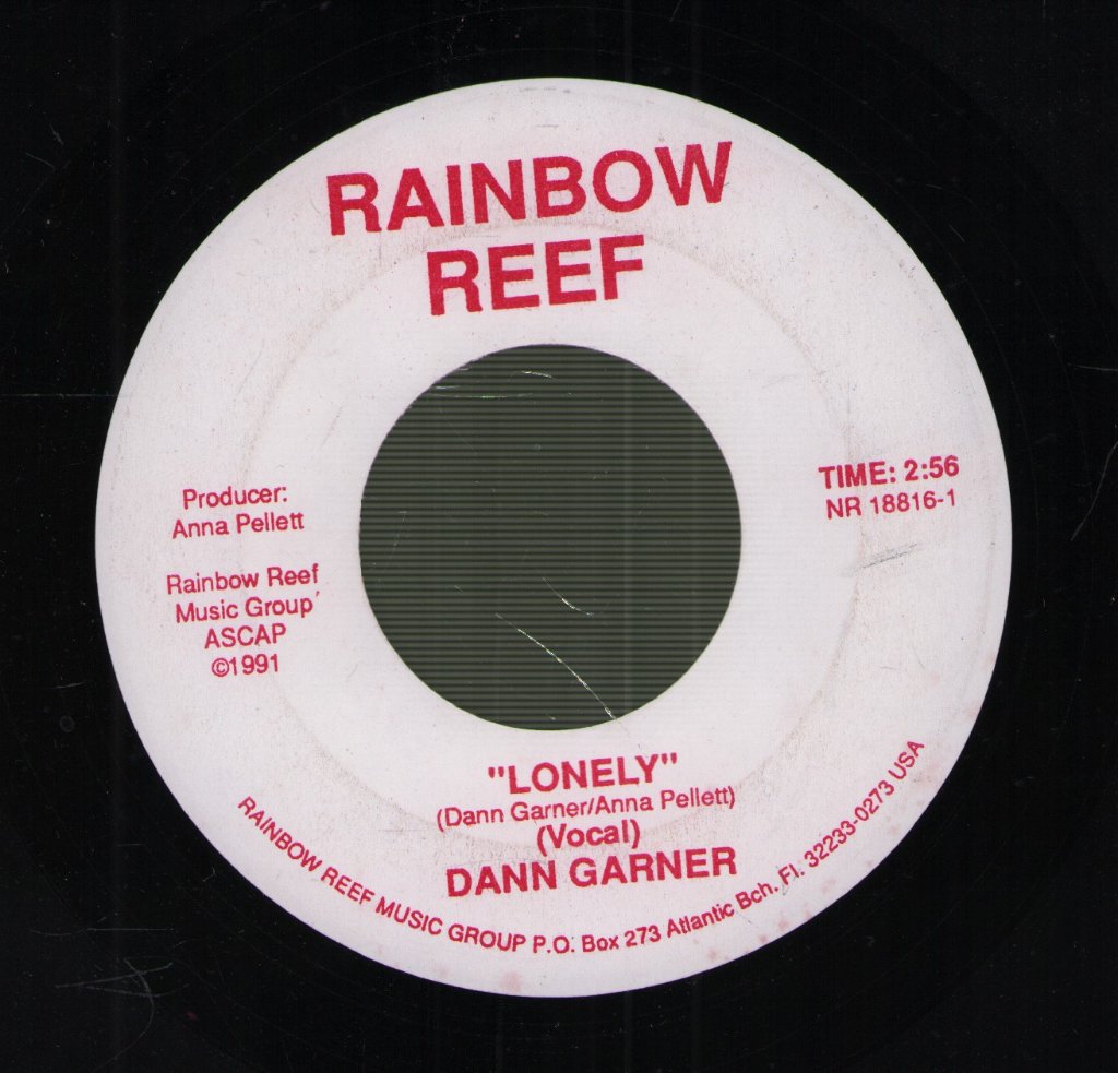 Dann Garner - Lonely - 7 Inch