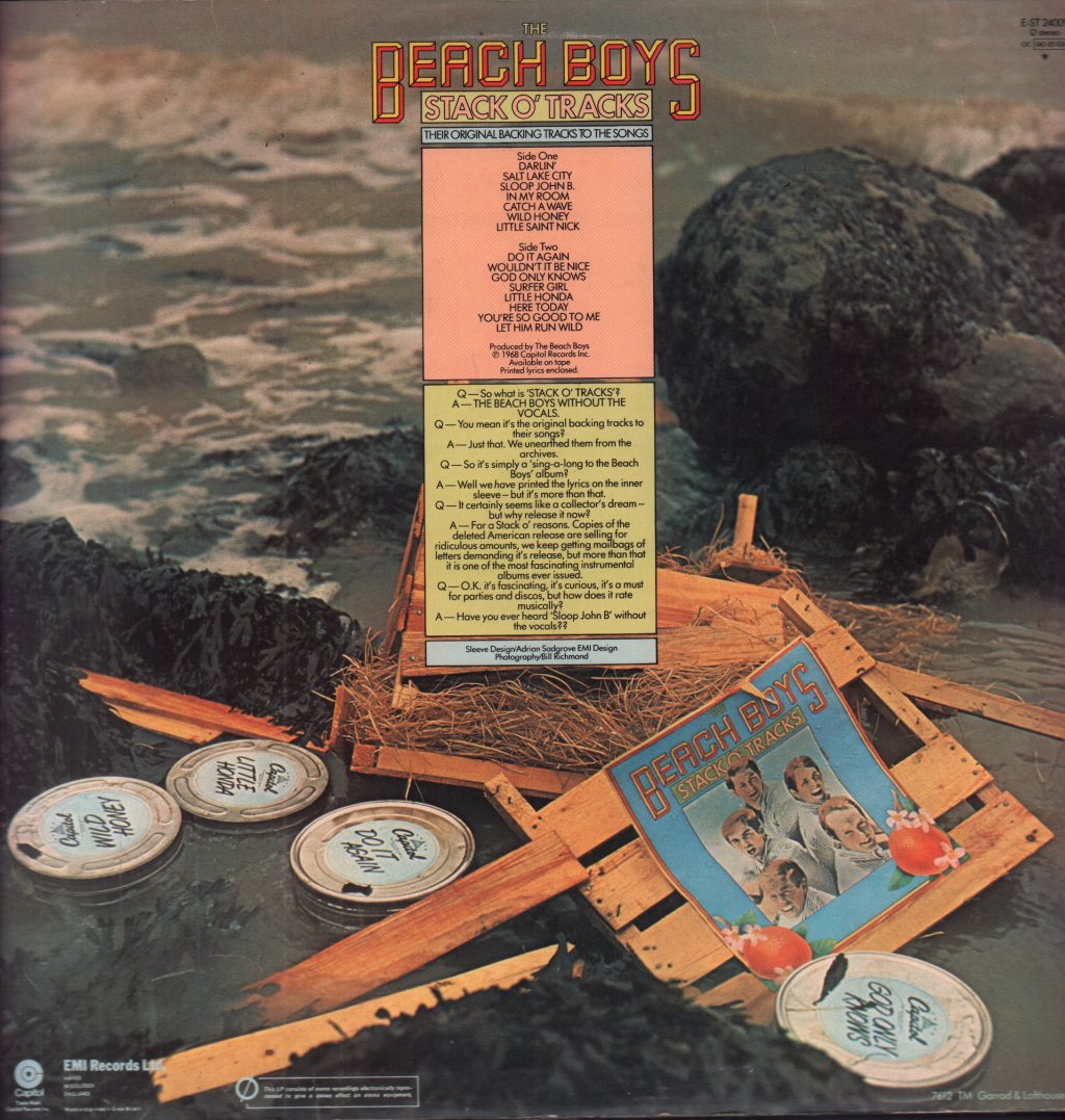 Beach Boys - Stack O' Tracks - Lp