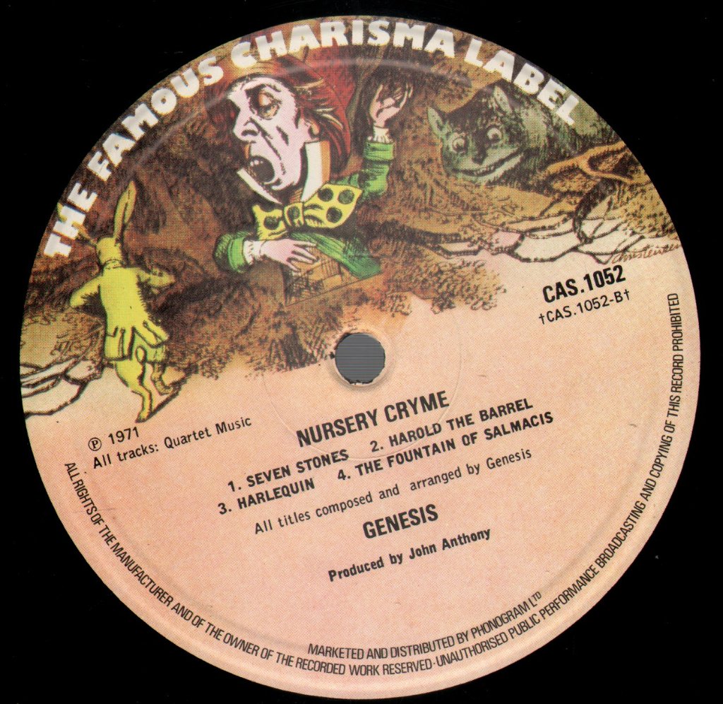 Genesis - Nursery Cryme - Lp