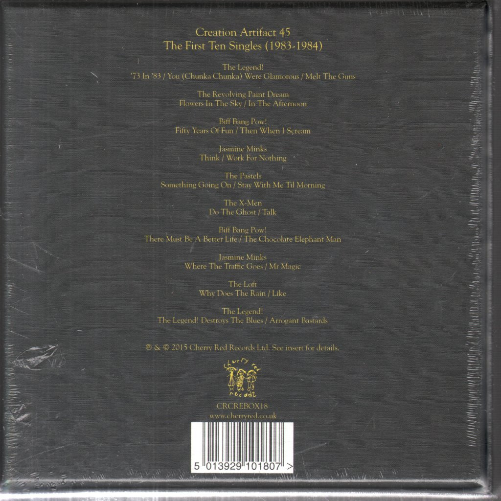 Various Artists - Creation Artifact 45 - The First Ten Singles (1983-1984) - 7 Inch Set