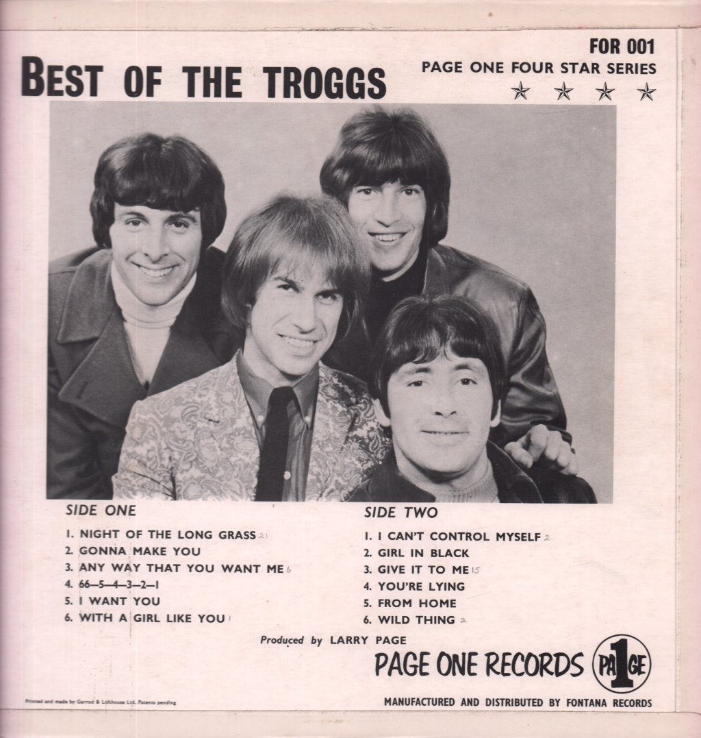Troggs - Best Of - Lp
