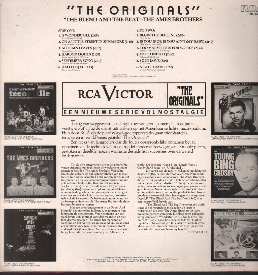 Ames Brothers - Blend And The Beat - Lp