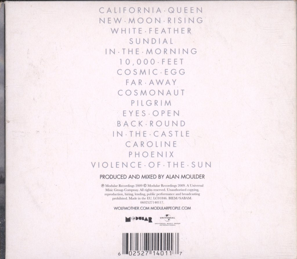 Wolfmother - Cosmic Egg - Cd