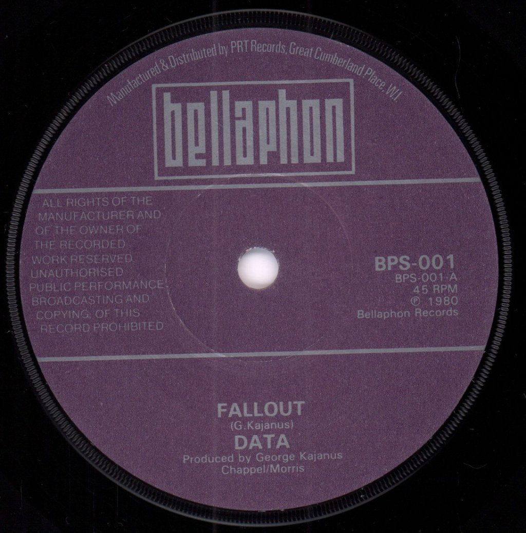 Data - Fall Out - 7 Inch