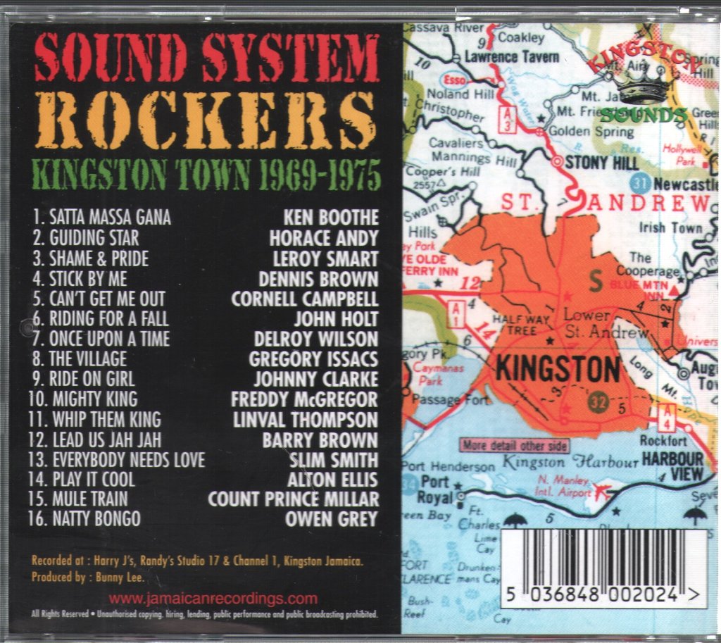 Various Artists - Sound System Rockers Kingston Town 1969-1975 - Cd