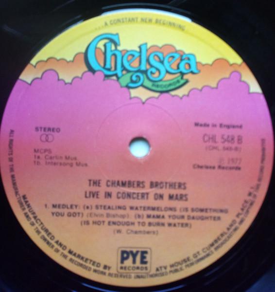 Chambers Brothers - Live In Concert On Mars - Lp