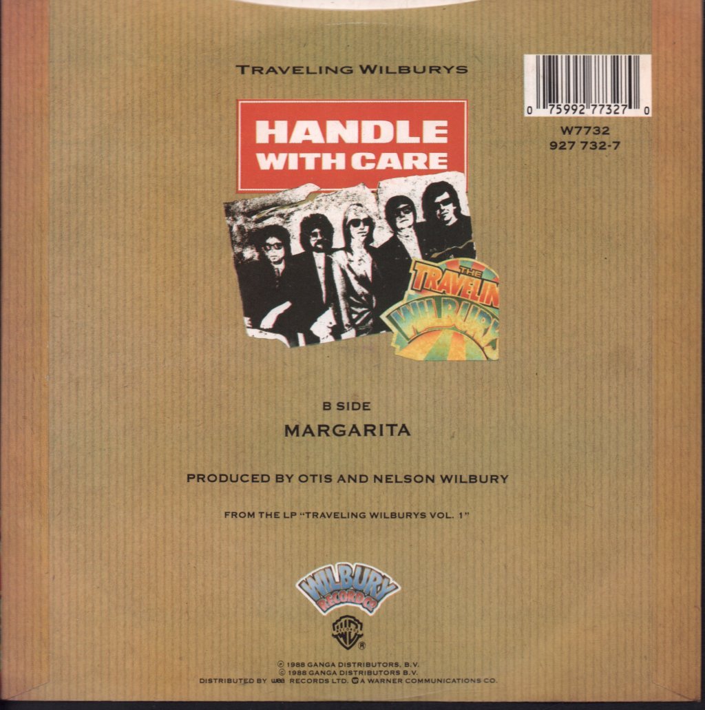 Traveling Wilburys - Handle With Care - 7 Inch