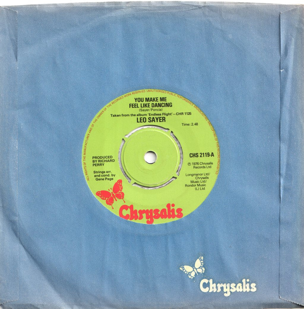 Leo Sayer - You Make Me Feel Like Dancing - 7 Inch