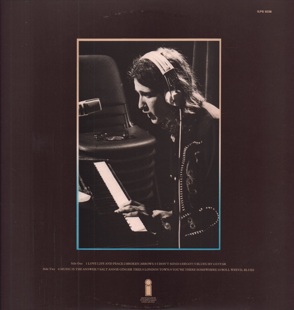Rabbit (John Bundrick) - Broken Arrows - Lp