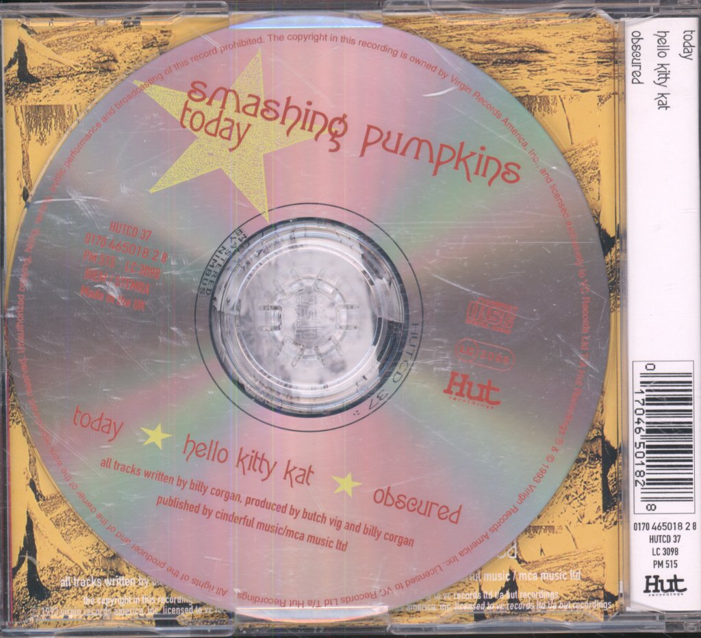 Smashing Pumpkins - Today - Cd