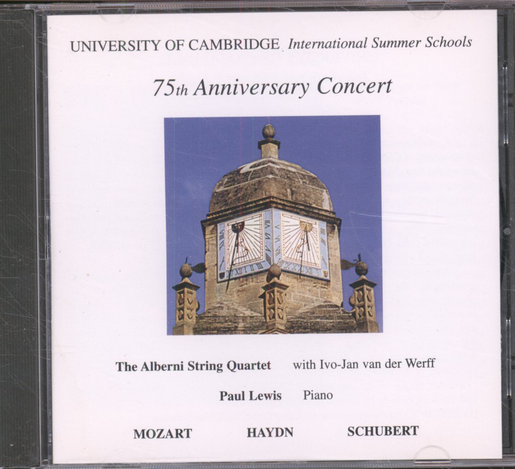 Alberni String Quartet, Paul Lewis - University Of Cambridge International Summer Schools 7th Anniversary Concert - Cd