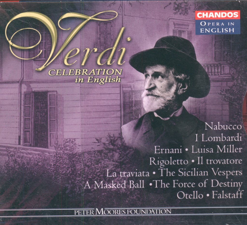 Various Artists - Verdi Celebration in English - Cd