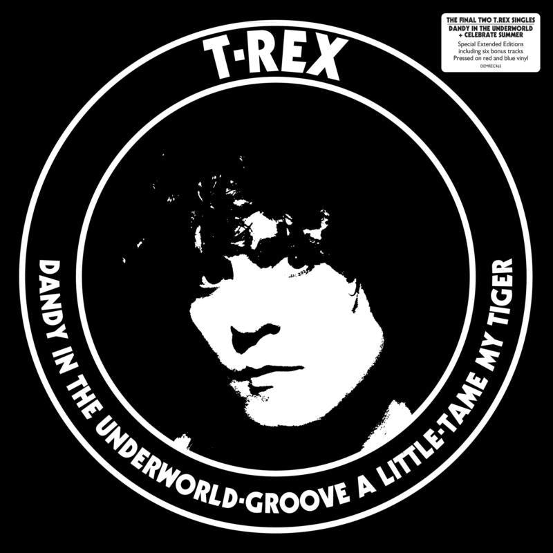 T Rex - Dandy In the Underworld (Red Andblue Vinyl) - Double Lp
