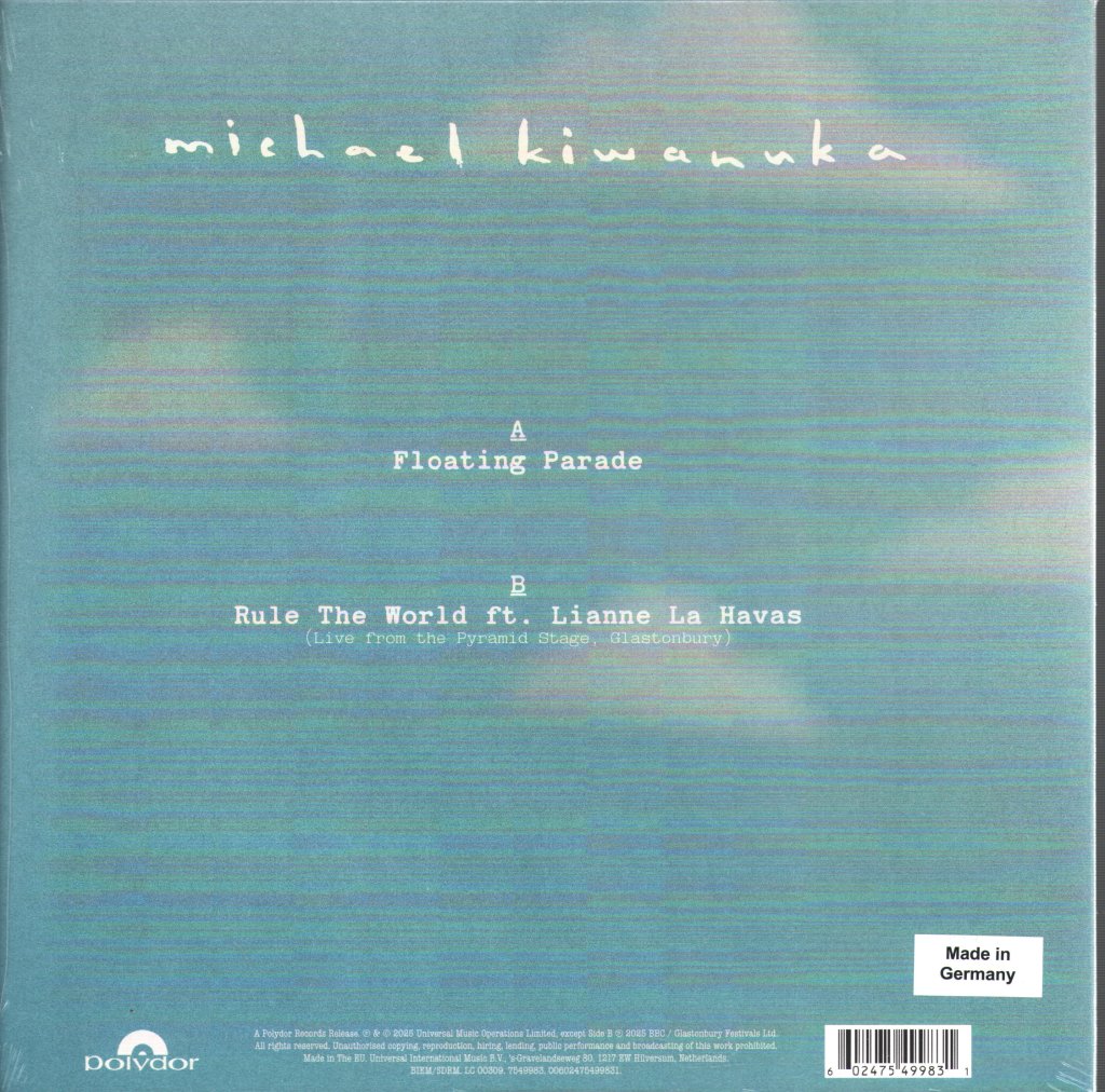 Michael Kiwanuka - Floating Parade (RSD2025) - 10 Inch