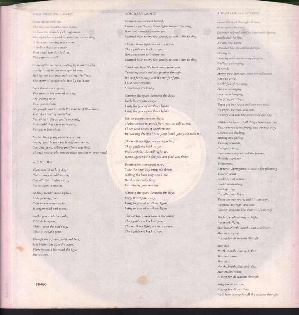 Renaissance (Rock/Prog Group) - A Song For All Seasons - Lp