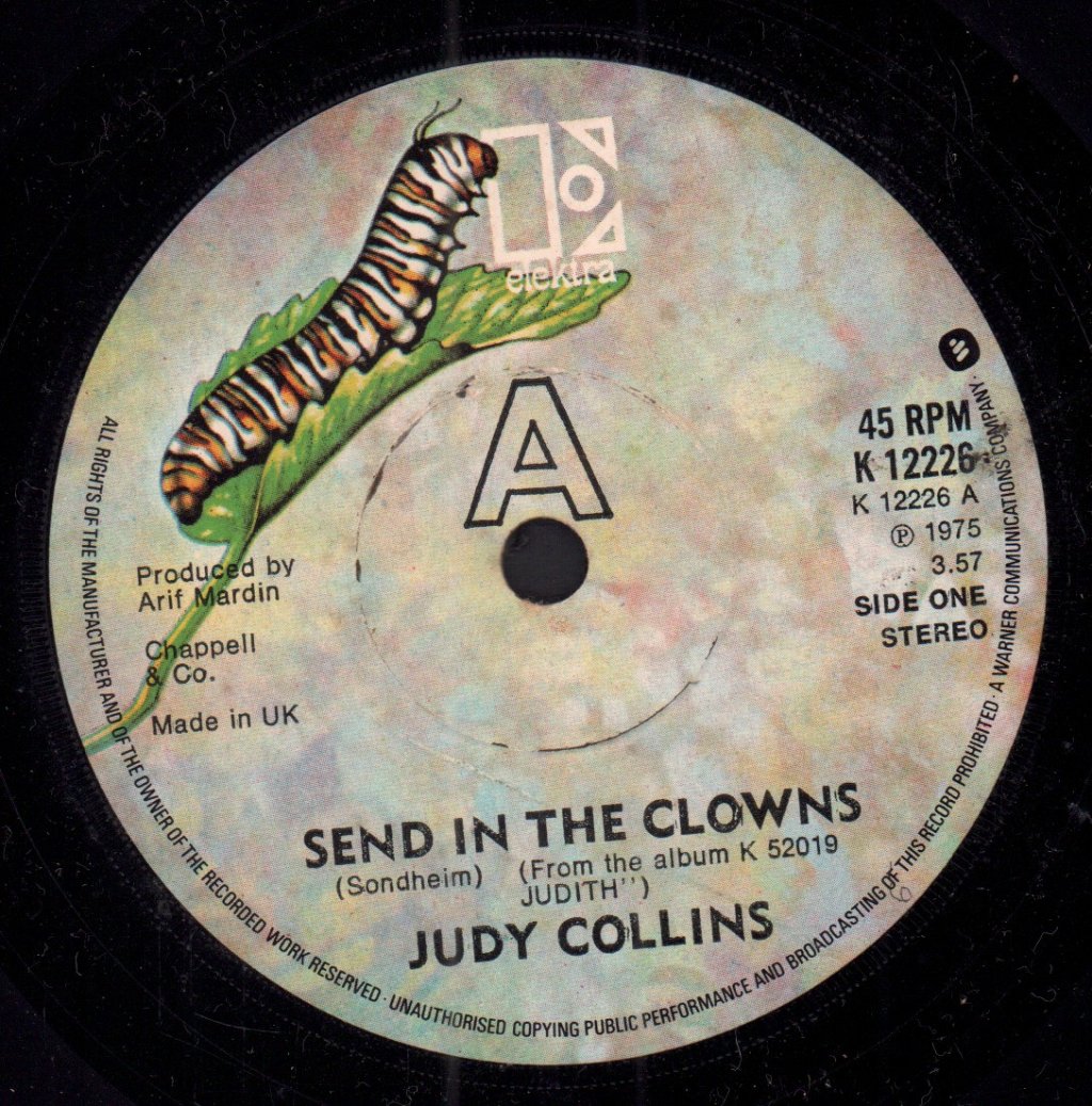 Judy Collins - Send In The Clowns - 7 Inch