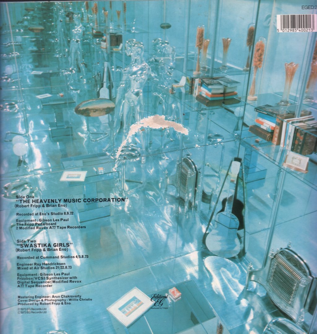 Fripp And Eno - No Pussyfooting - Lp