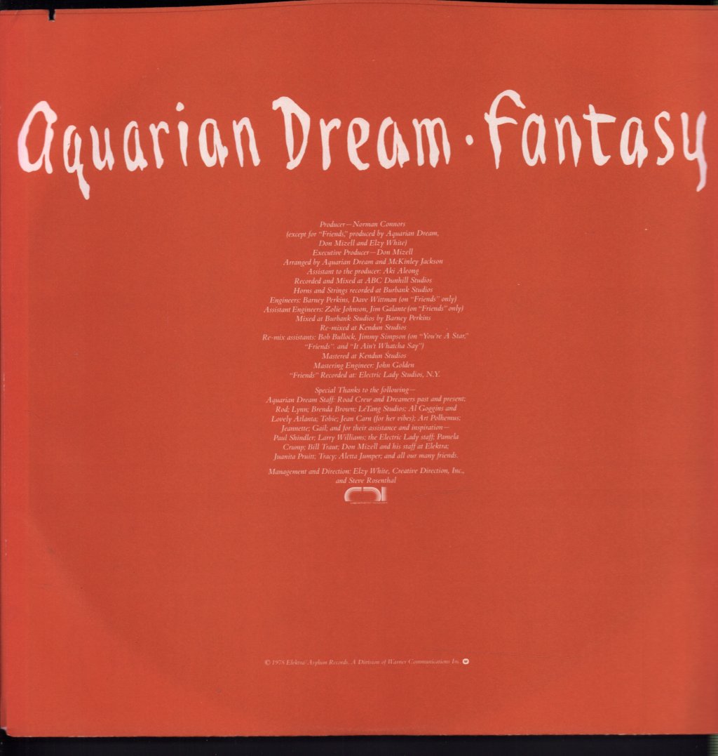 Aquarian Dream - Fantasy - Lp