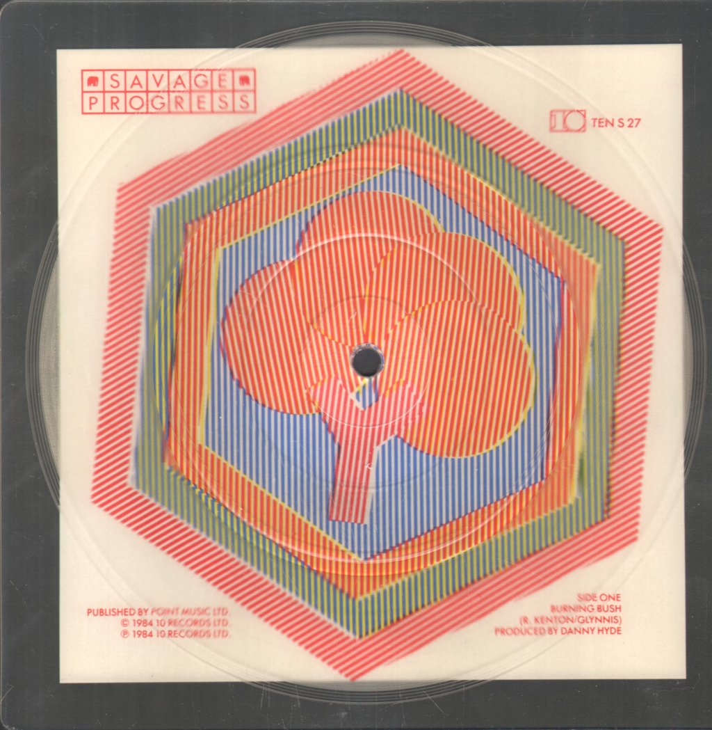 Savage Progress - Burning Bush - 7 Inch