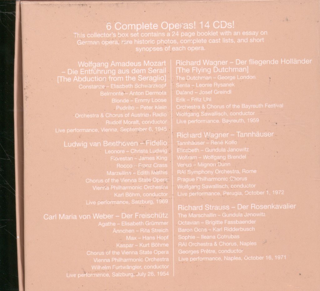 Various Artists - German Opera - Cd Set
