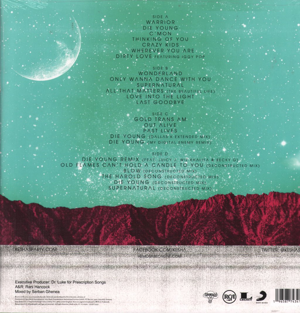 Kesha - Warrior - Double Lp