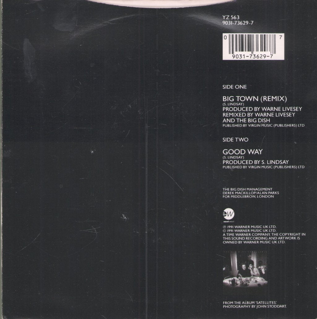 Big Dish - Big Town - 7 Inch