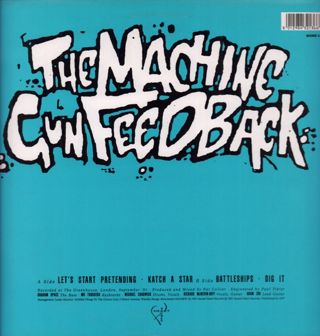 Machine Gun Feedback - Let's Start Pretending - 12 Inch
