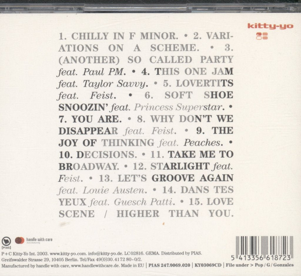 Gonzales - Z - Cd
