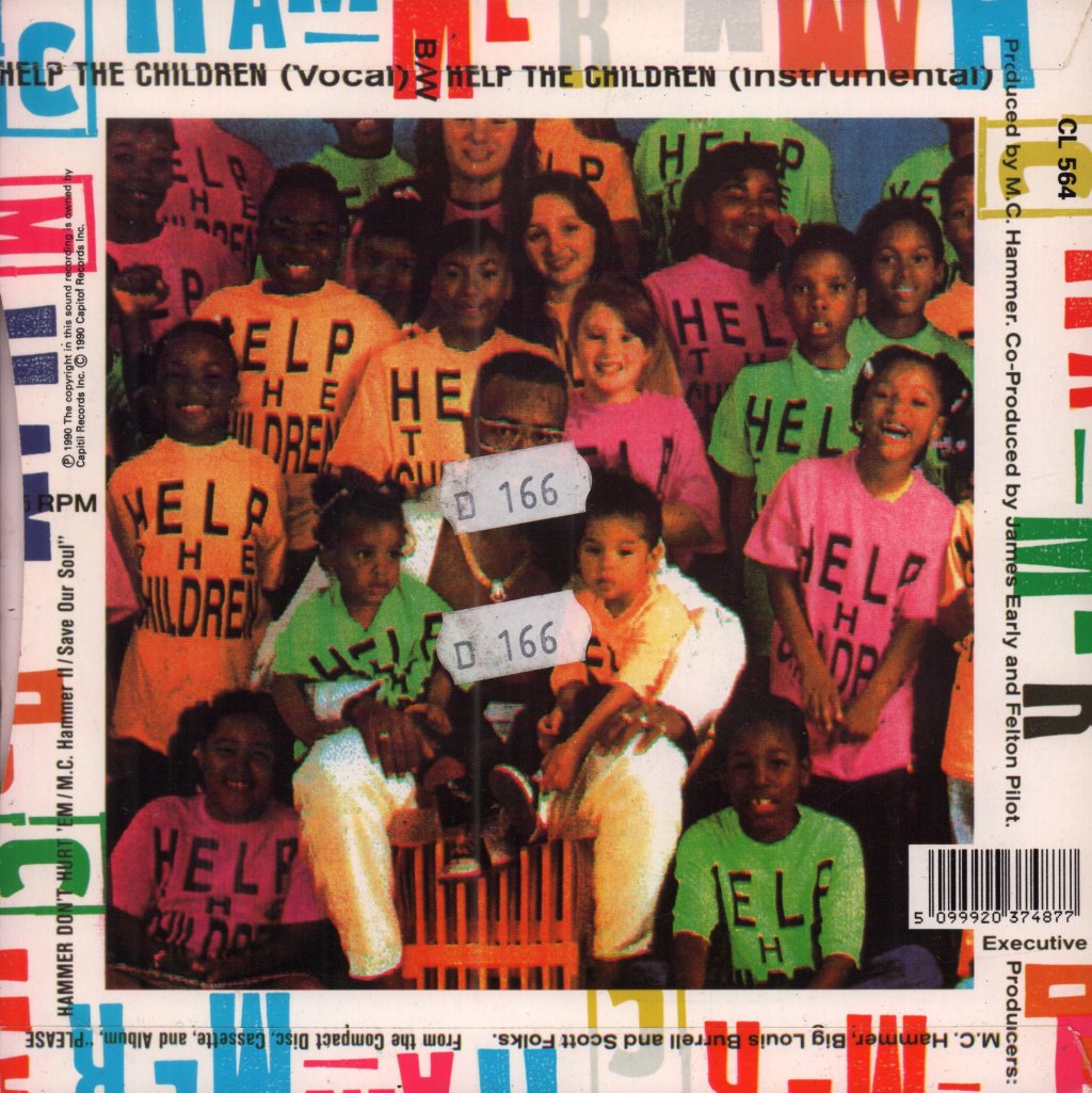Mc Hammer - Help The Children - 7 Inch