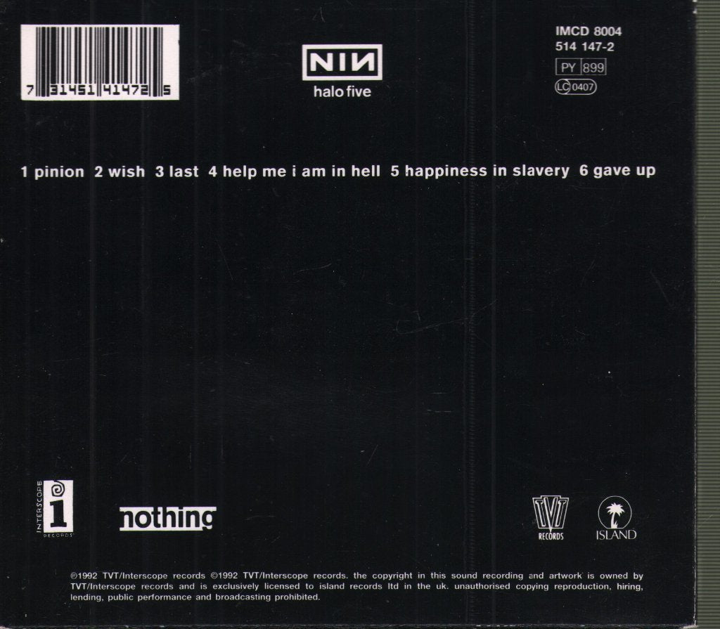 Nine Inch Nails - Broken - Cd
