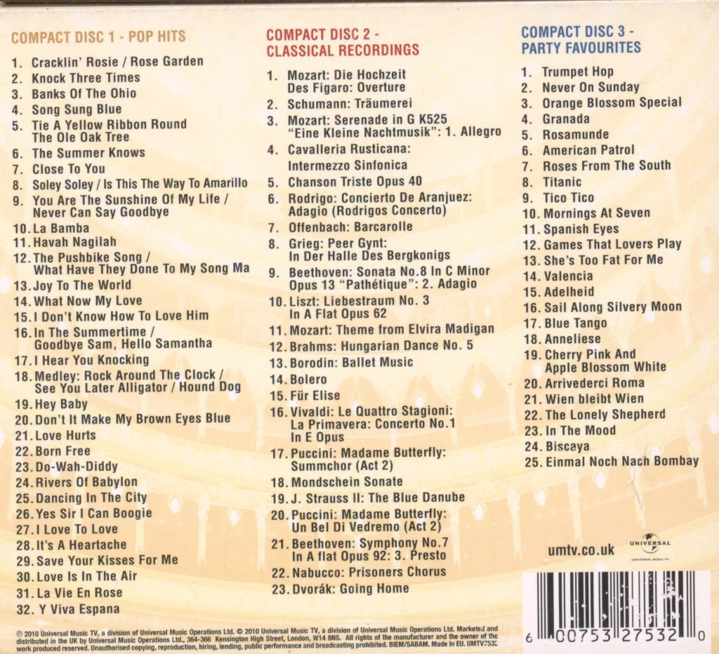 James Last - Eighty Not Out - Triple Cd