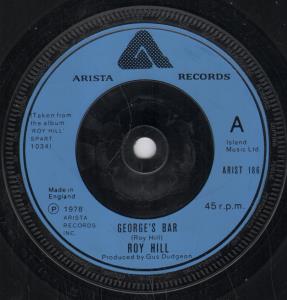 Roy Hill - Georges Bar - 7 Inch