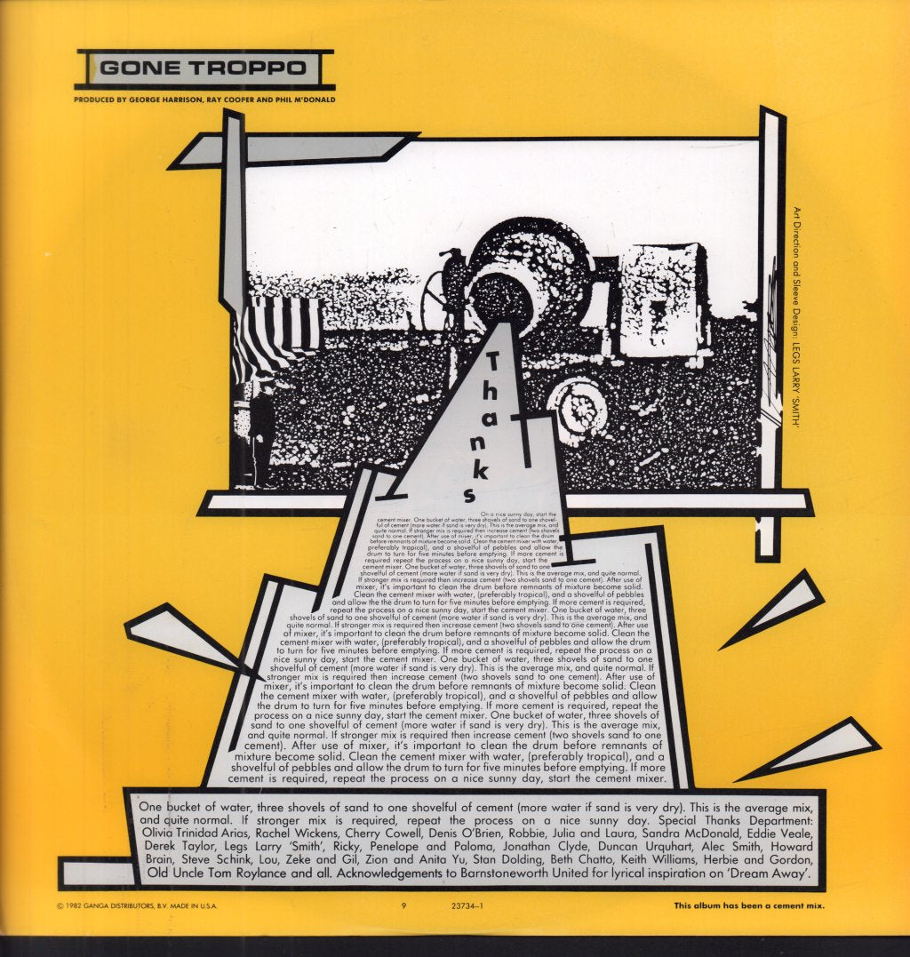 George Harrison - Gone Troppo - Lp