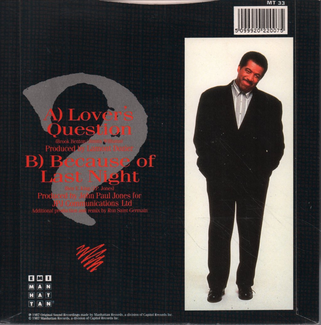 Ben E. King - Lover's Question - 7 Inch