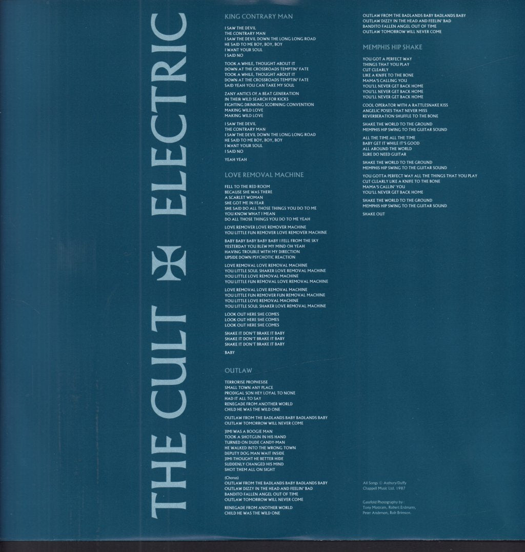 Cult - Electric - Lp