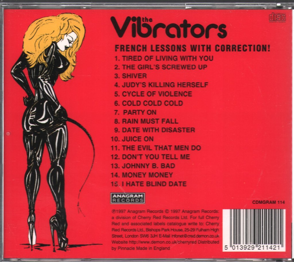 Vibrators - French Lessons With Correction! - Cd
