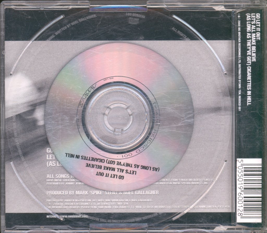 Oasis - Go Let It Out - Cd