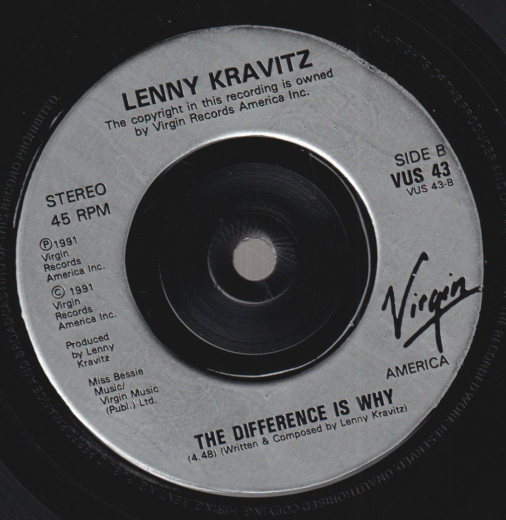 Lenny Kravitz - It Ain't Over Til It's Over - 7 Inch