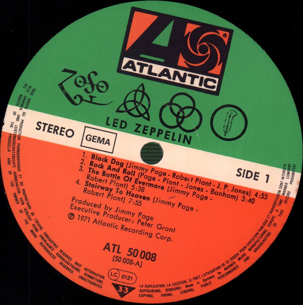 Led Zeppelin - Iv - Lp