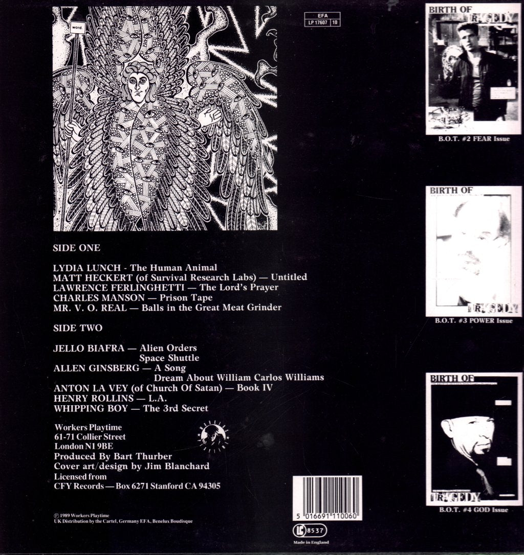 Various Artists - Birth Of Tragedy Magazine's Fear • Power • God - Lp