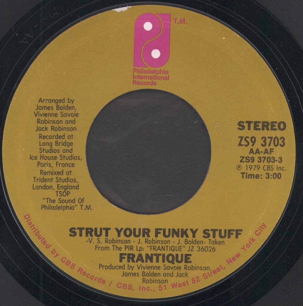 Frantique - Strut Your Funky Stuff - 7 Inch