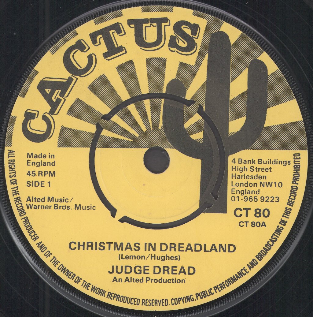 Judge Dread - Christmas In Dreadland - 7 Inch