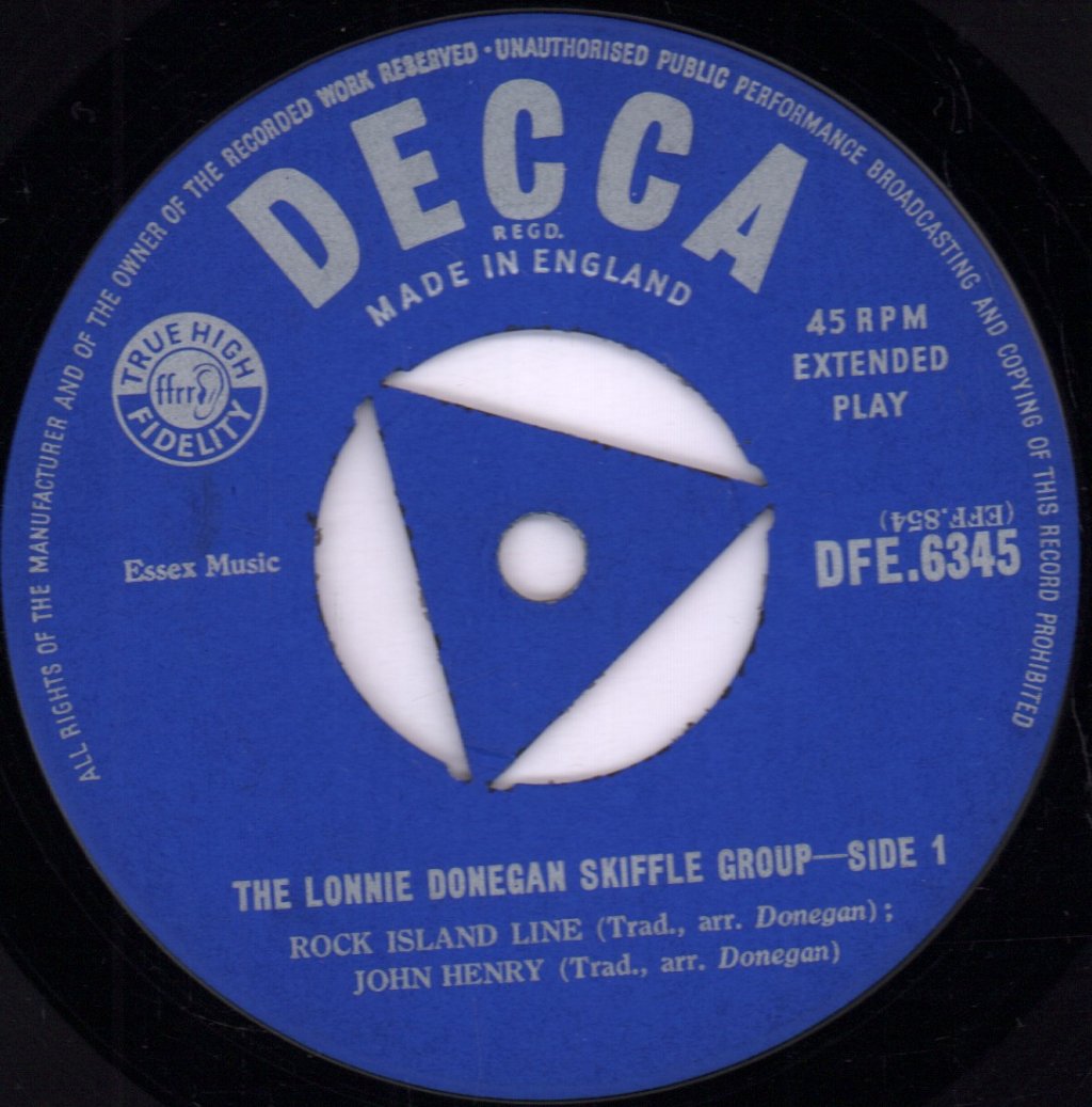 Lonnie Donegan Skiffle Group - Lonnie Donegan Skiffle Group - 7 Inch