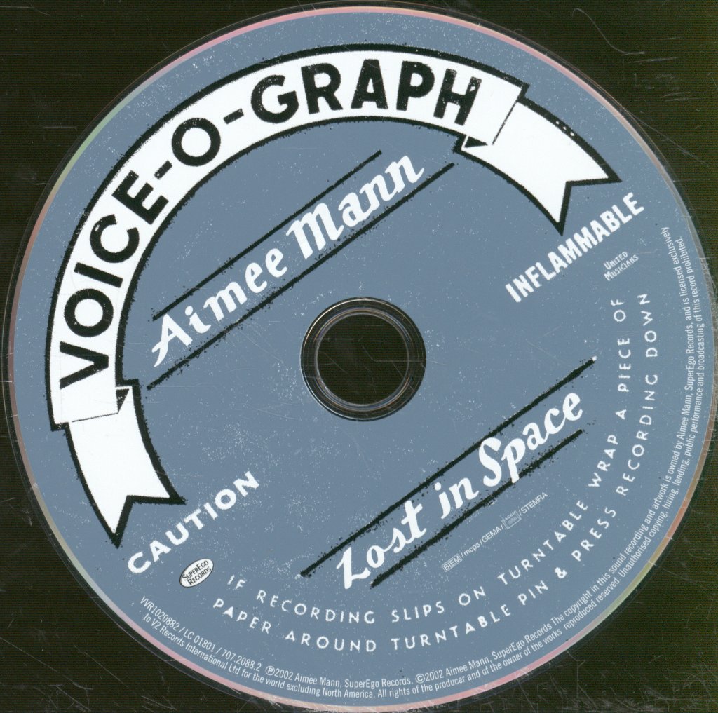 Aimee Mann - Lost In Space - Cd