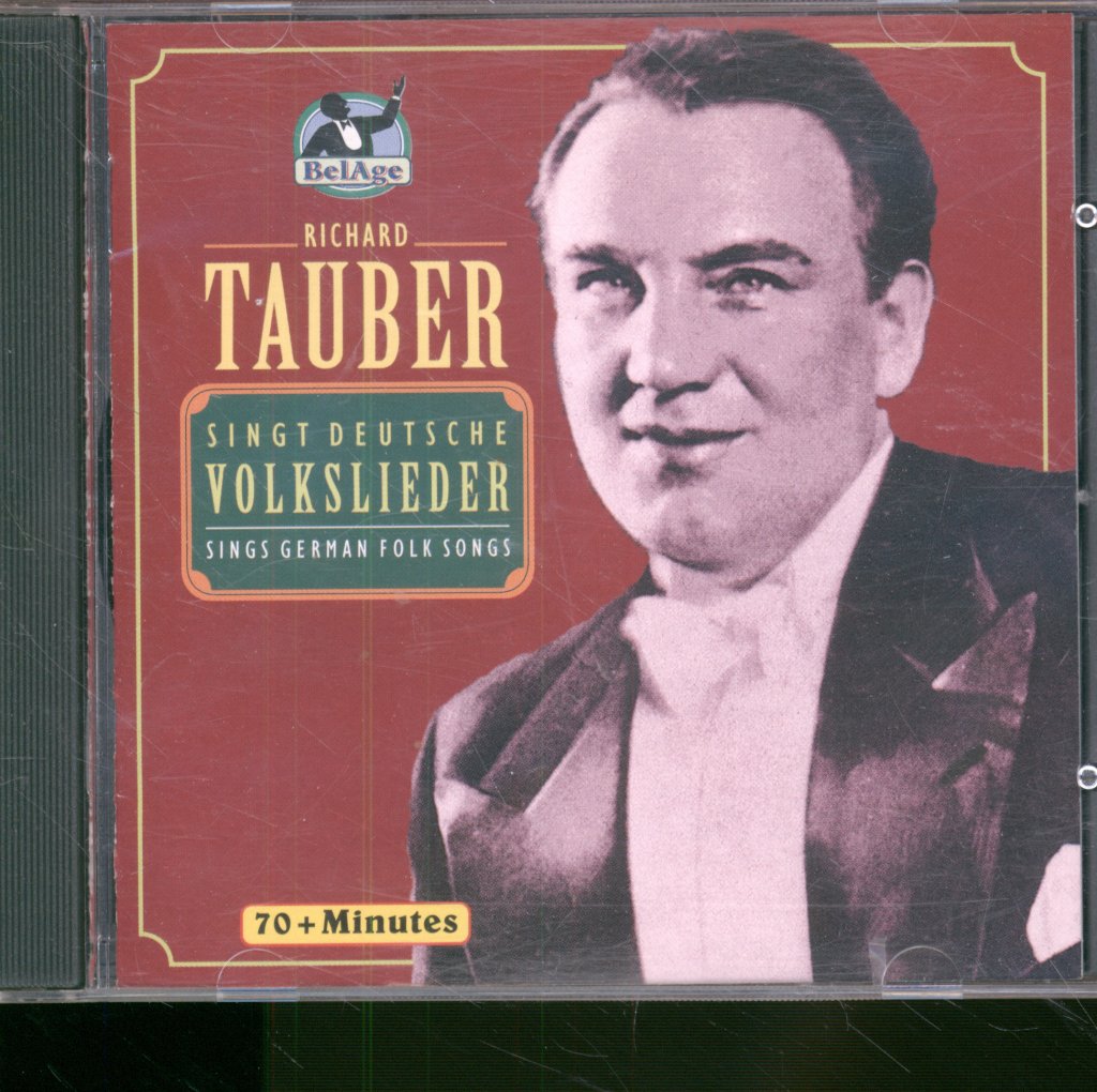 Richard Tauber - Singt Deutsche Volkslieder / Sings German Folksongs - Cd
