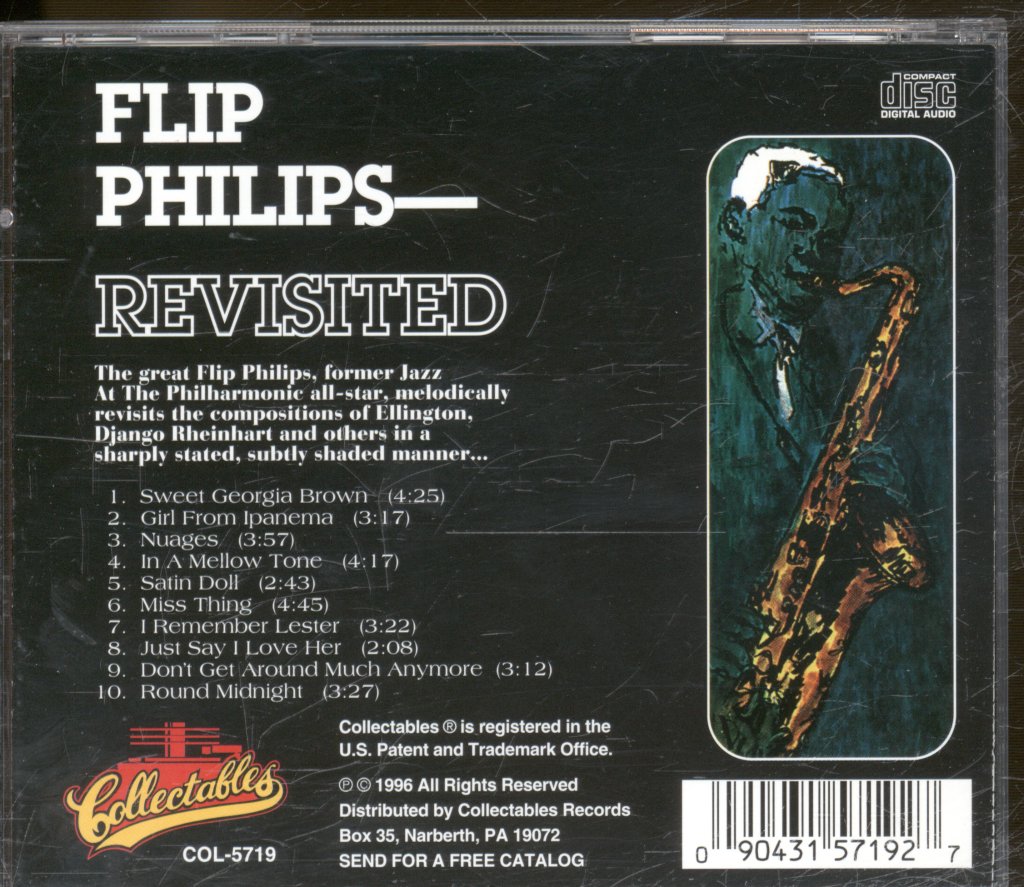 Flip Phillips - Flip Philips - Revisited - Cd