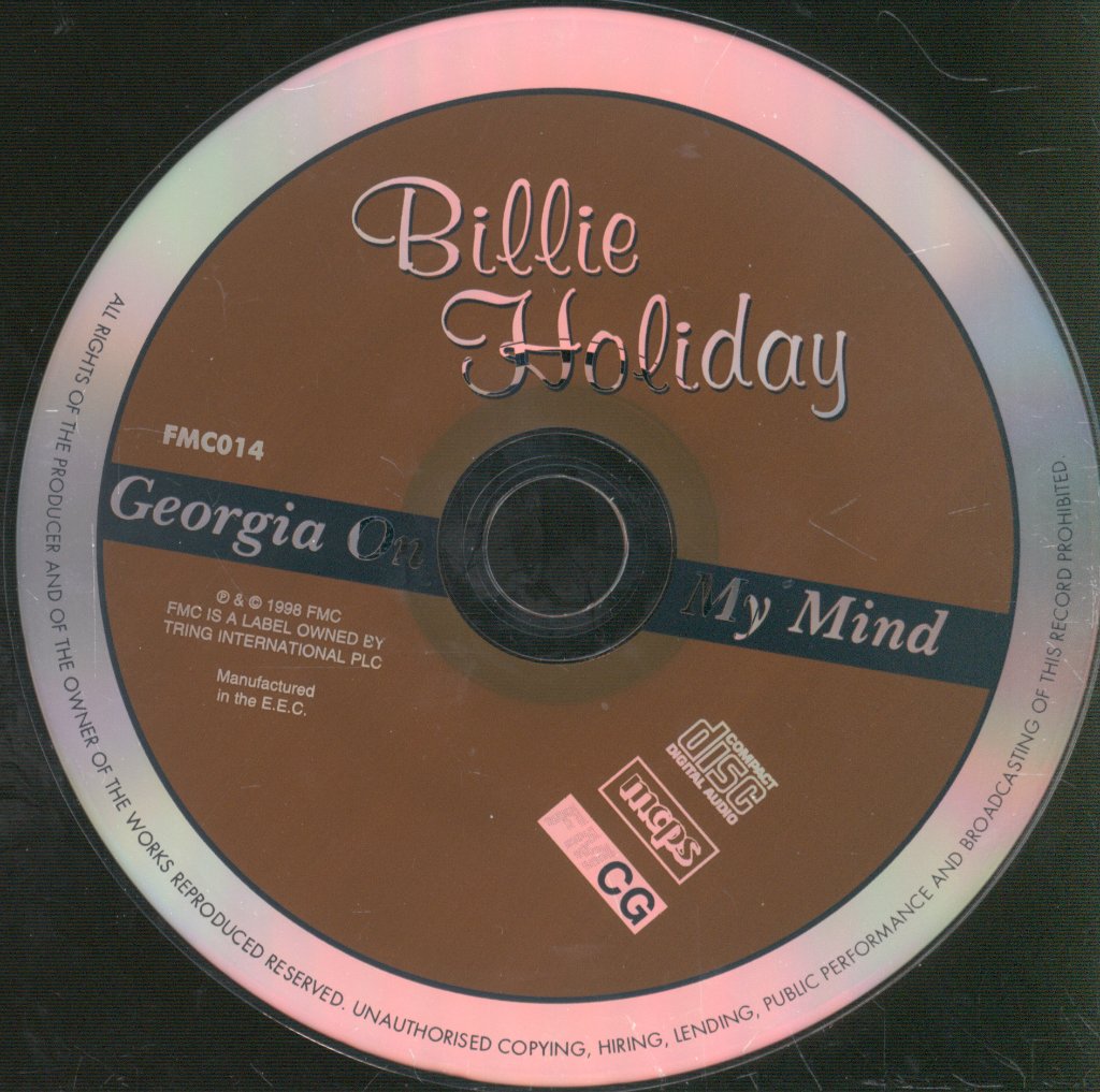Billie Holiday - Georgia On My Mind - Cd