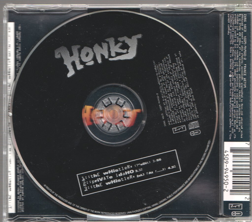 Honky - Whistler - Cd