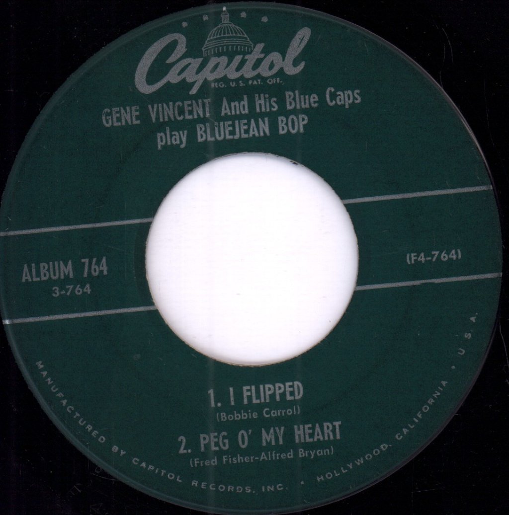 Gene Vincent & His Blue Caps - Bluejean Bop! (Part 3) - 7 Inch